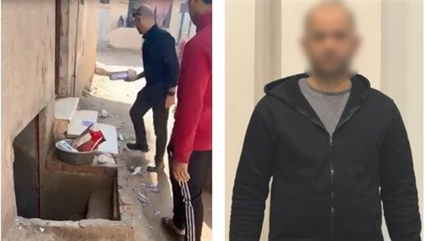 المتهم وجانب من الواقعة