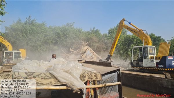 حملة لإزالة التعديات