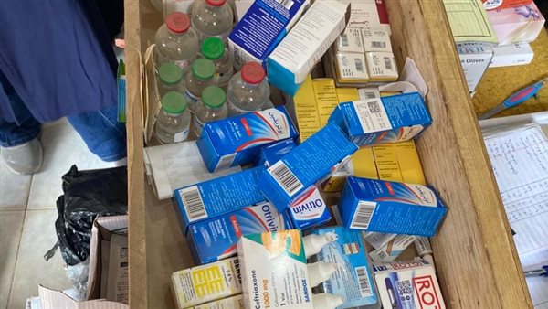 جانب من المضبوطات