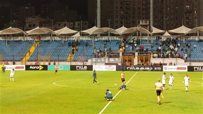 جماهير الاتحاد السكندري تهاجم اللاعبين بعد الخسارة من الجونة في الدوري