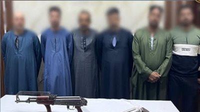 القبض على 4 أشخاص لسرقتهم 175 كجم من مادة كبريتيد الزئبق من داخل مسكن بالمنيا 
