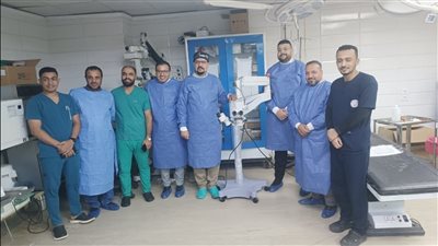 صناع الخير تسلم جهاز رمد لمستشفى جامعة الأزهر بأسيوط ضمن مبادرة عينك في عنينا