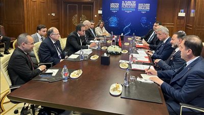 وزير الصحة يبحث سبل تعزيز التعاون المشترك مع نظيره التركي 