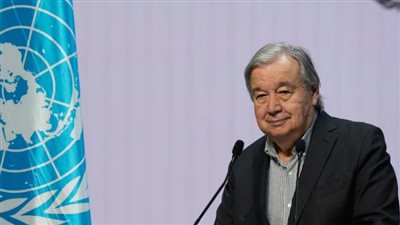 جوتيريش: الشعب الفلسطيني لديه الحق في تقرير المصير