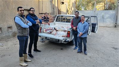 ضبط 750 كيلو لحومًا فاسدة في حملة بيطرية مكبرة بأسواق سوهاج