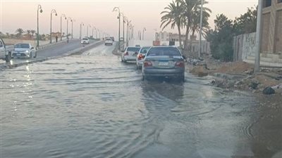تعطل محطة الصرف الصحي بالعريش يتسبب في غرق المنازل 
