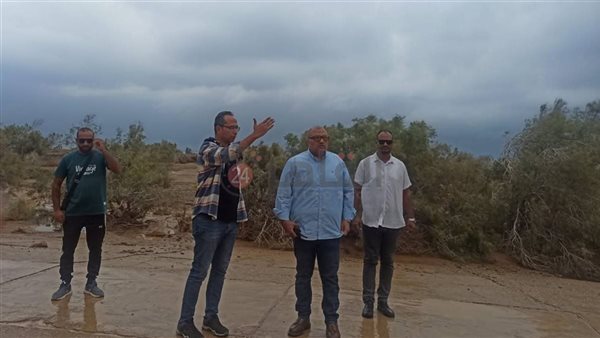 إزالة آثار السيول