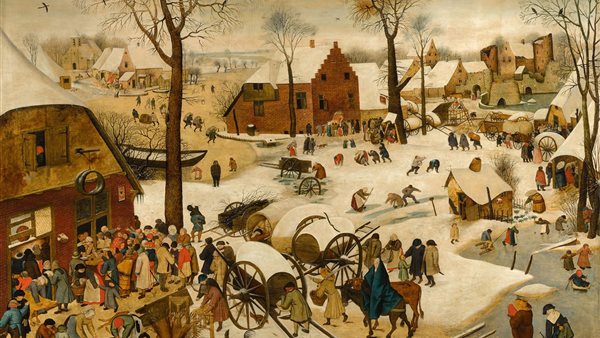 إحدى اللوحات المشاركة