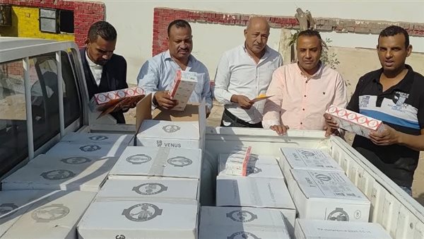 جانب من الحملة التموينية