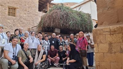 702 سائح وزائر في زيارة للمقدسات الدينية والتاريخية بسانت كاترين