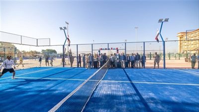 وزير الشباب والرياضة يفتتح ملعب البادل ومركز المشغل بالمدينة الشبابية في الأقصر