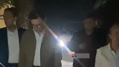 وزير الثقافة يعاين موقع حريق ديكور مسلسل الكينج بطولة محمد إمام في استوديو مصر