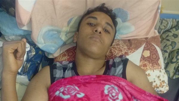 الشاب ضحية اشعال