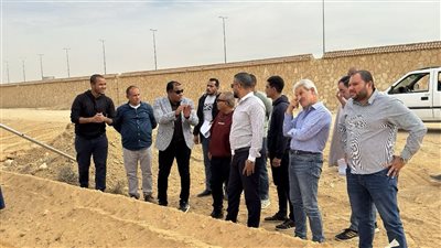 جولة موسعة لدعم مشروعات المرافق وتطوير المنطقة الاستثمارية بالعبور الجديدة