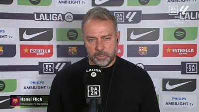 بعد الفوز على ألافيس.. فليك يشيد بعودة رافينيا المهمة ويكشف موقف بيدري من مواجهة أتلتيكو