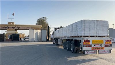 الهلال الأحمر المصري: إرسال 10.500 طن مساعدات إنسانية و91 ألف قطعة ملابس شتوية إلى غزة