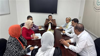 الرعاية الصحية بجنوب سيناء تبحث آليات تسهيل الخدمات المقدمة للمواطنين