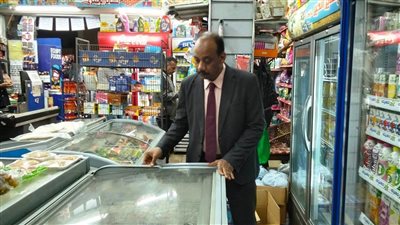  ضبط 186 كجم من اللحوم الفاسدة وتحرير 6 محاضر مخالفة بأسوان