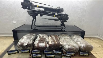 الداخلية تحبط محاولة تهريب 35 كيلو مخدرات باستخدام طائرة درون في السويس