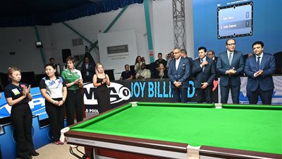 وزير الشباب والرياضة ومحافظ جنوب سيناء يشهدان ختام أول بطولة للبلياردو الصيني «هيبول» في مصر والشرق الأوسط 