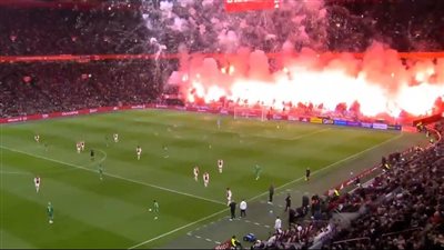 موعد جديد.. استئناف مباراة أياكس أمستردام وجرونينجن يوم الثلاثاء المقبل دون جمهور