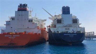 مصر تقرر الاستغناء عن سفينة استقبال الغاز المسال في الأردن بعد استقرار الواردات