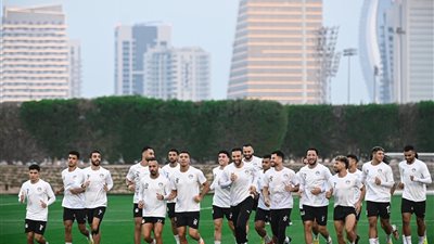 منتخب مصر يختتم استعدادته لمواجهة الكويت غدًا في كأس العرب| صور