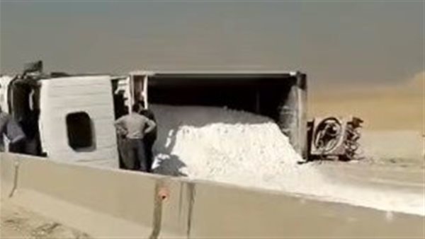 جانب من الحادث 