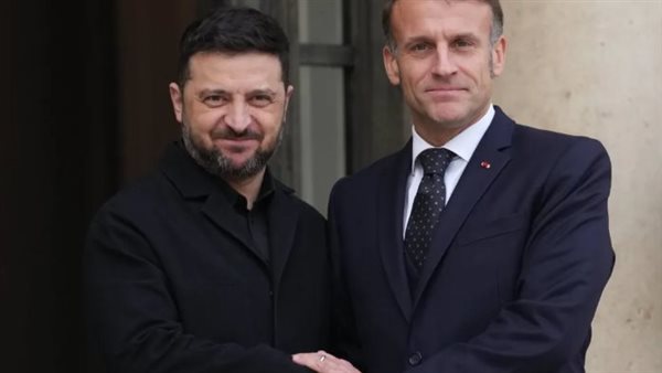 ماكرون وزيلنيسكي