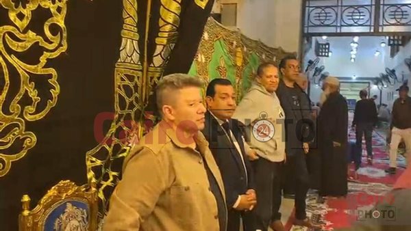 عزاء شقيقة رضا عبد