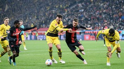 التشكيل الرسمي لمباراة بروسيا دورتموند وباير ليفركوزن في كأس ألمانيا