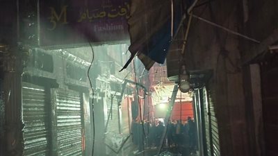 ننشر أسماء ضحايا حريق سوق الخواجات بالمنصورة في الدقهلية 