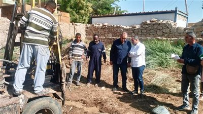 محافظ أسوان: بدء العمل في إنشاء محطة المشتل رقم 12 لرفع الصرف الصحي