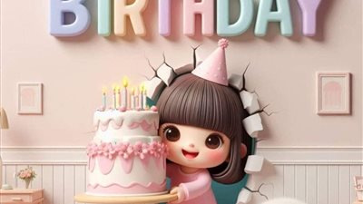 أجمل عبارات في عيد ميلاد بنتي أول فرحتي.. سنة حلوة يا بنت ماما وسندي العمر كله