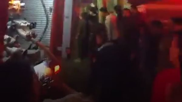 حريق بالمنصورة 