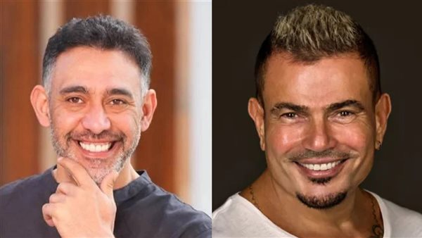 عمرو دياب وعمرو مصطفى