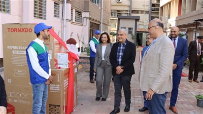 محافظ القليوبية يُسلم 44 جهازا منزليا لعدد من فتيات المحافظة المقبلات على الزواج 