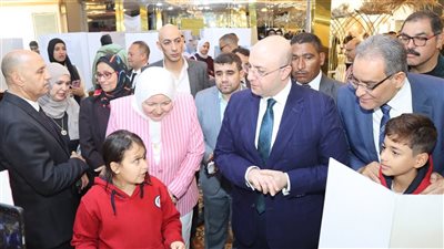 محافظ بني سويف يفتتح المعرض السنوي للعلوم والهندسة لاختيار المشروعات المشاركة بمسابقة ISEF العالمية 