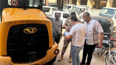 محافظ أسوان: تعزيز القدرة الفنية بفحص المعدات والمركبات بالمراكز والمدن