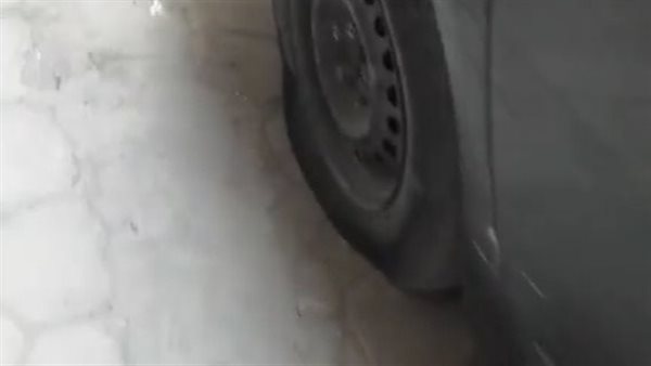 الإطارات على الجنط