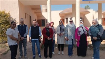 جامعة المنوفية تطلق قافلة طبيبة متكاملة بقرية حصة مليج