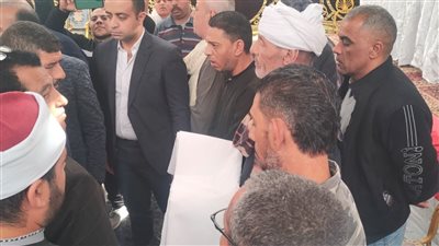 جلسة صلح تنهي خصومة ثأرية استمرت لسنوات في بنى سويف