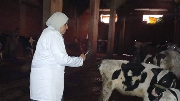 بيطري القليوبية يواصل