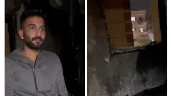 جانب من الحريق -