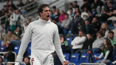 أحمد هشام يحرز الميدالية البرونزية في بطولة الجائزة الكبرى لسلاح السيف بفرنسا