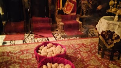 انطلاق الاحتفالات.. ومطران دير سانت كاترين يترأس قداس عيد استشهاد القديسة كاترينا