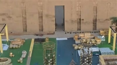 مصدر عن الصور المتداولة لـ حفل داخل معبد هابو بالأقصر: كانت يوم 28 نوفمبر ولها موافقة من الأعلى للآثار