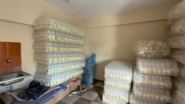 احد المصانع المضبوطة