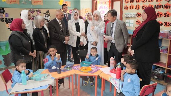 جانب من زيارة الوفد