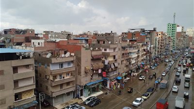 سقوط أمطار على مدينة المنصورة.. والمحافظة ترفع حالة الطوارئ